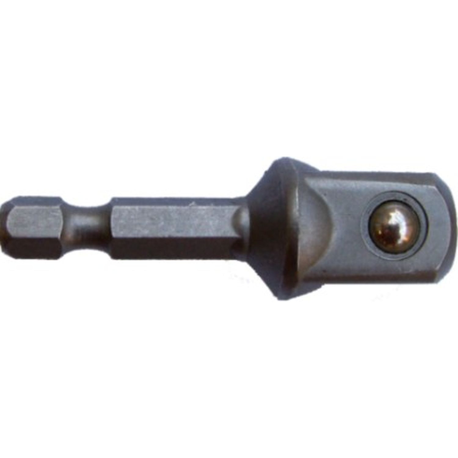 Socket Adaptor 1/2'm Sq X 50mm 1/4'm Hex Shank Bulk